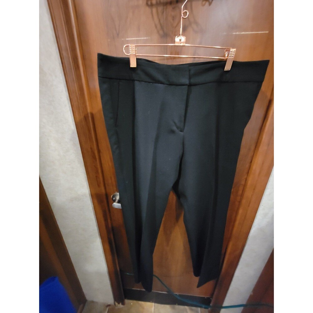 Ann Taylor Black Dress Pants Sz 12 E-21